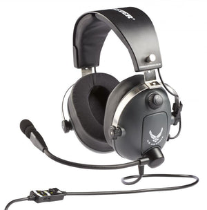 T.Flight U.S. Air Force Edition Auriculares Alámbrico Diadema Juego Negro