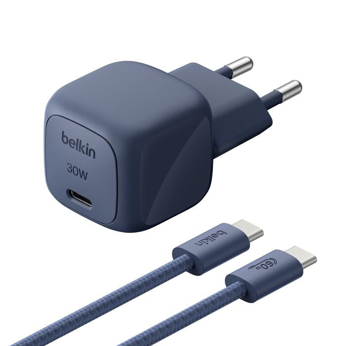 BoostCharge Portátil Azul Corriente alterna Carga rápida Interior