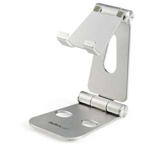 Base para Móvil y Tablet - Soporte Plegable Universal para Dispositivos Móviles - Base Plegable Ergonómica Portátil para Sobremesa, para Dispositivos de 4 a 13 Pulgadas