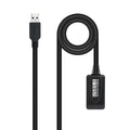 Cable USB 3.0 prolongador con amplificador, tipo A/M-A/H, 5m