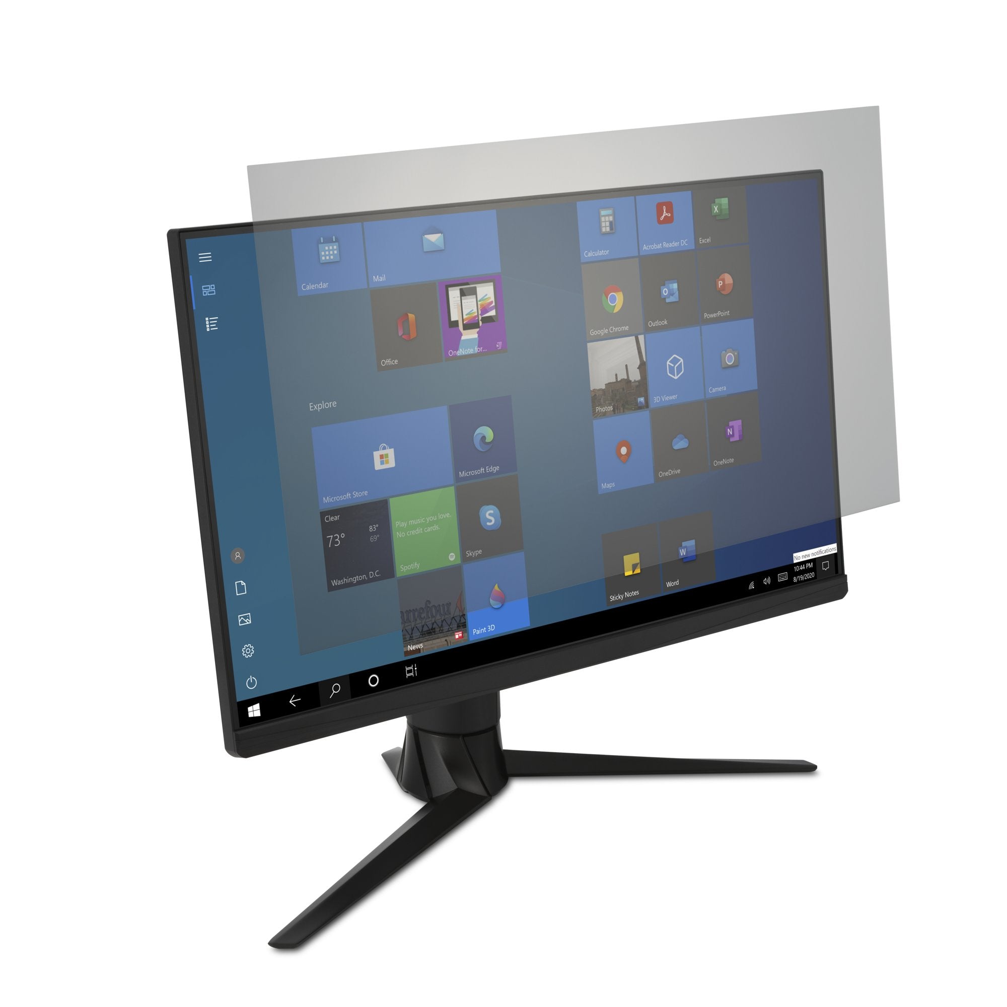 Filtro antirreflejos y de reducción de luz azul para monitores de 21,5"