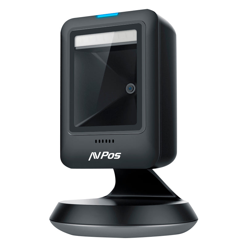 AVP-630-2D lector de código de barras Lector de códigos de barras fijo 1D/2D CMOS Negro