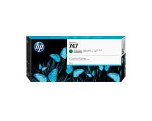 Cartucho de tinta verde cromática DesignJet 747 de 300 ml