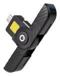 Lector Tarjetas Inteligentes, DNI Electrónico, USB-C, Negro