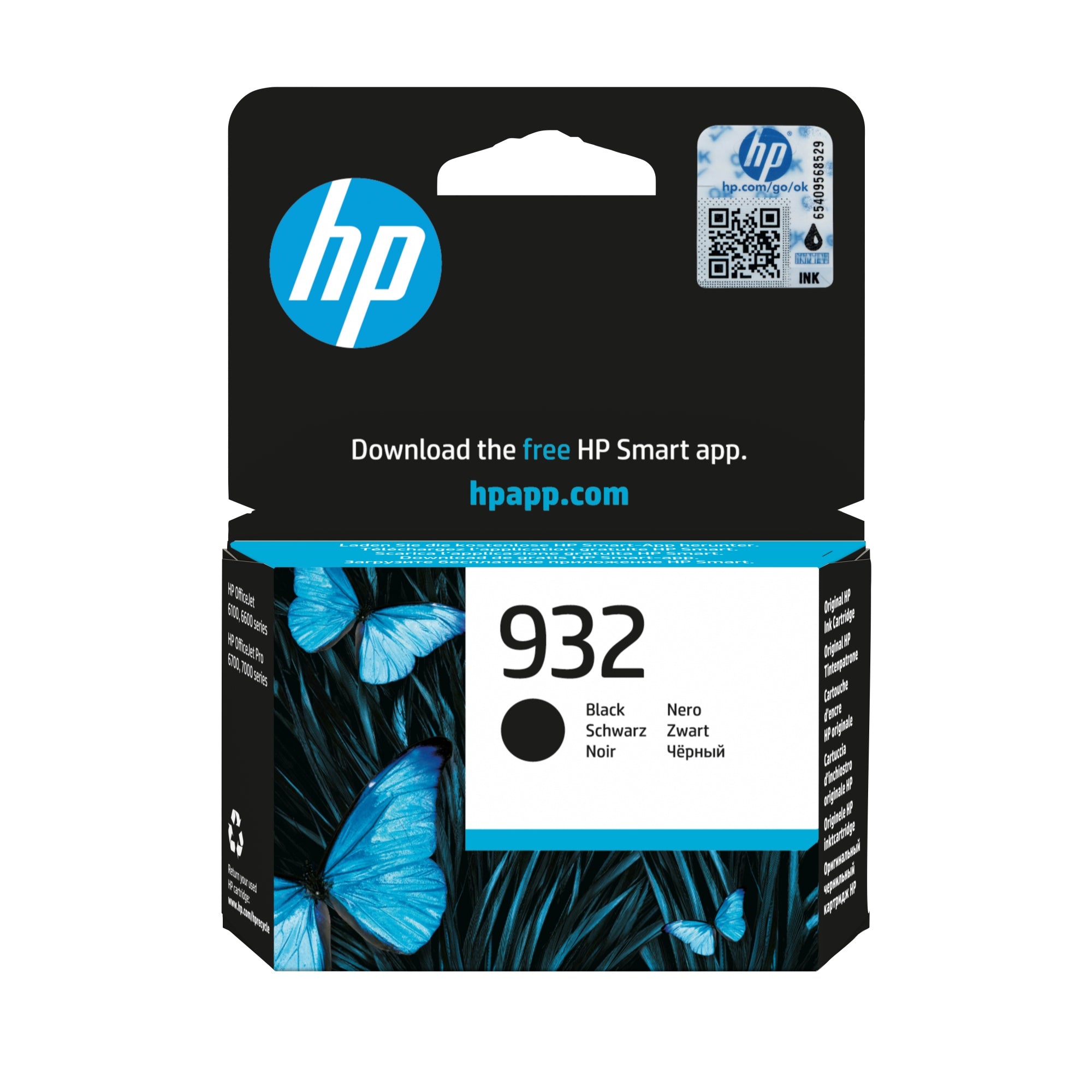 Cartucho de tinta original 932 negro