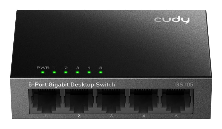 GS105 switch Gigabit Ethernet (10/100/1000) Negro