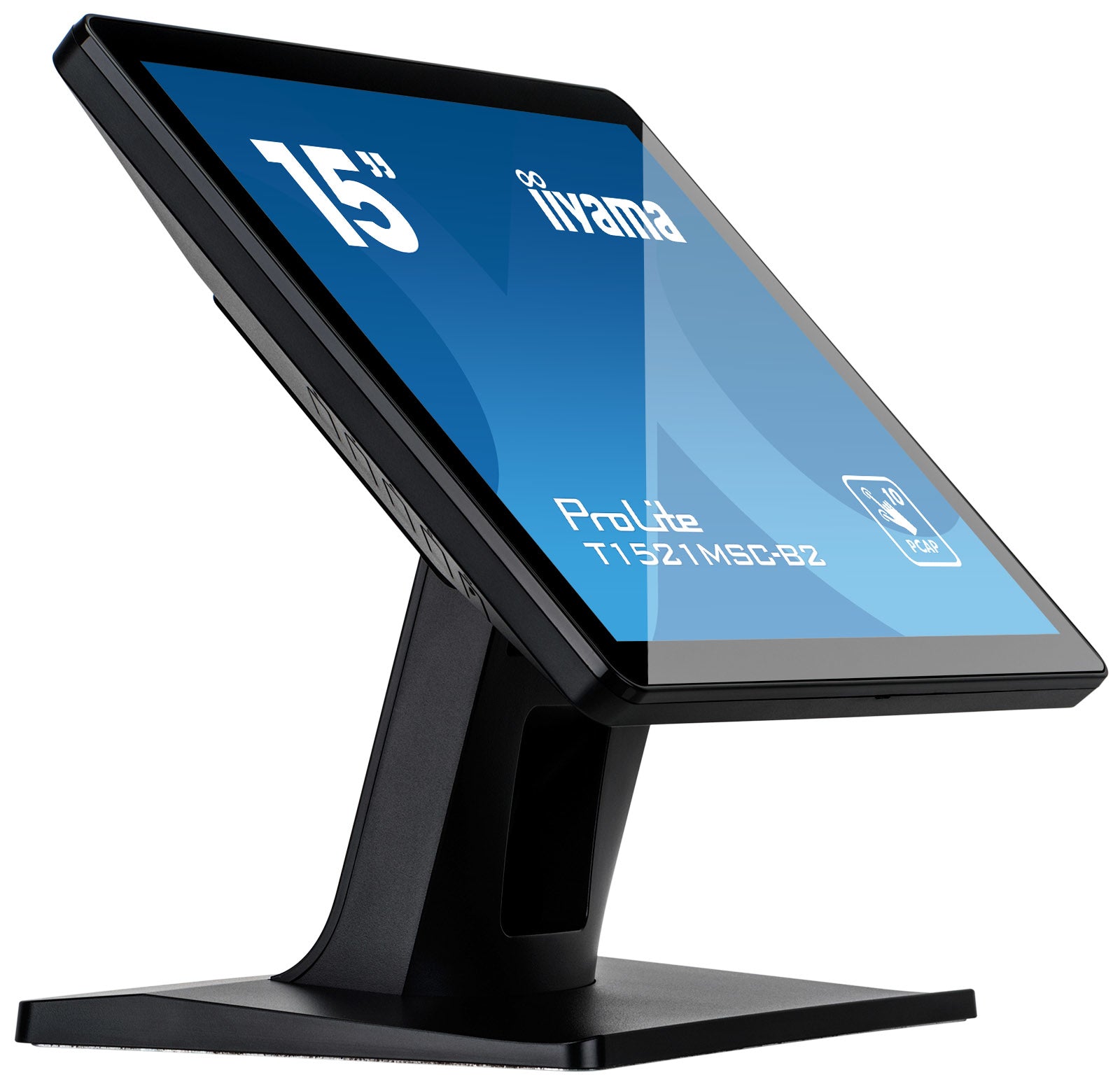 ProLite T1521MSC-B2 pantalla para PC 38,1 cm (15") 1024 x 768 Pixeles XGA LED Pantalla táctil Mesa Negro