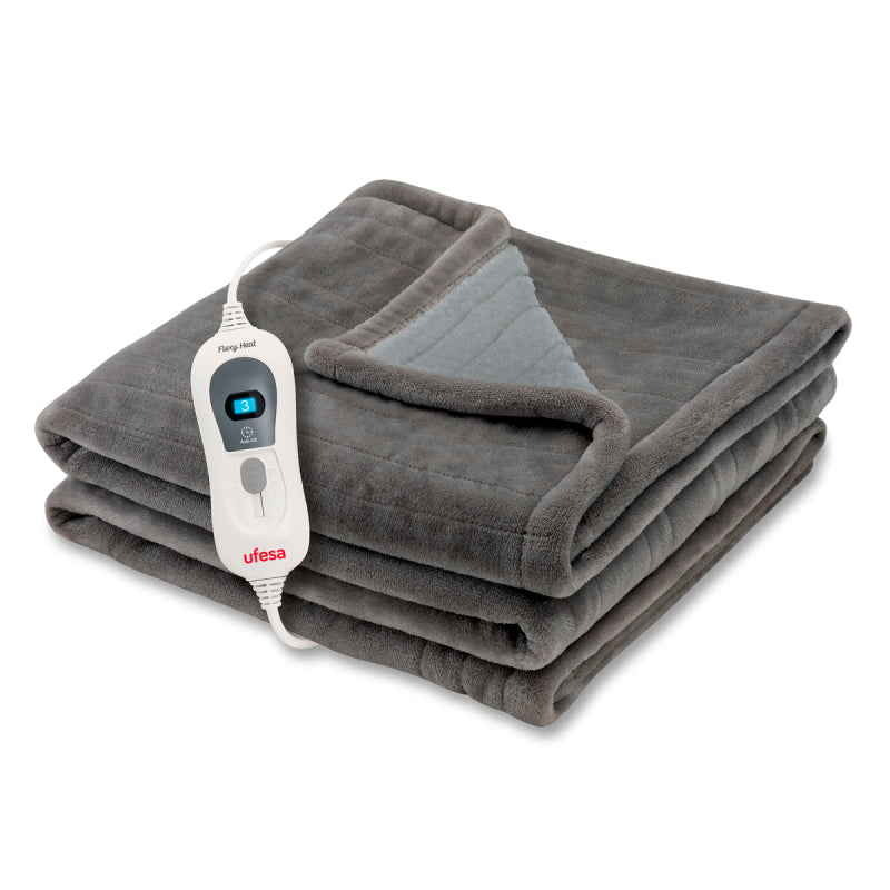 Softy Fleece Manta eléctrica 120 W Gris