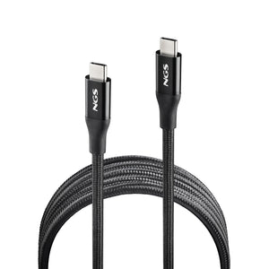 KNOT 240W-2 cable USB 2 m USB C Negro