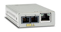 AT-MMC200LX/SC-TAA-60 convertidor de medio 100 Mbit/s 1310 nm Gris