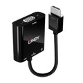 38285 adaptador de cable de vídeo 0,1 m HDMI tipo A (Estándar) VGA (D-Sub) Negro