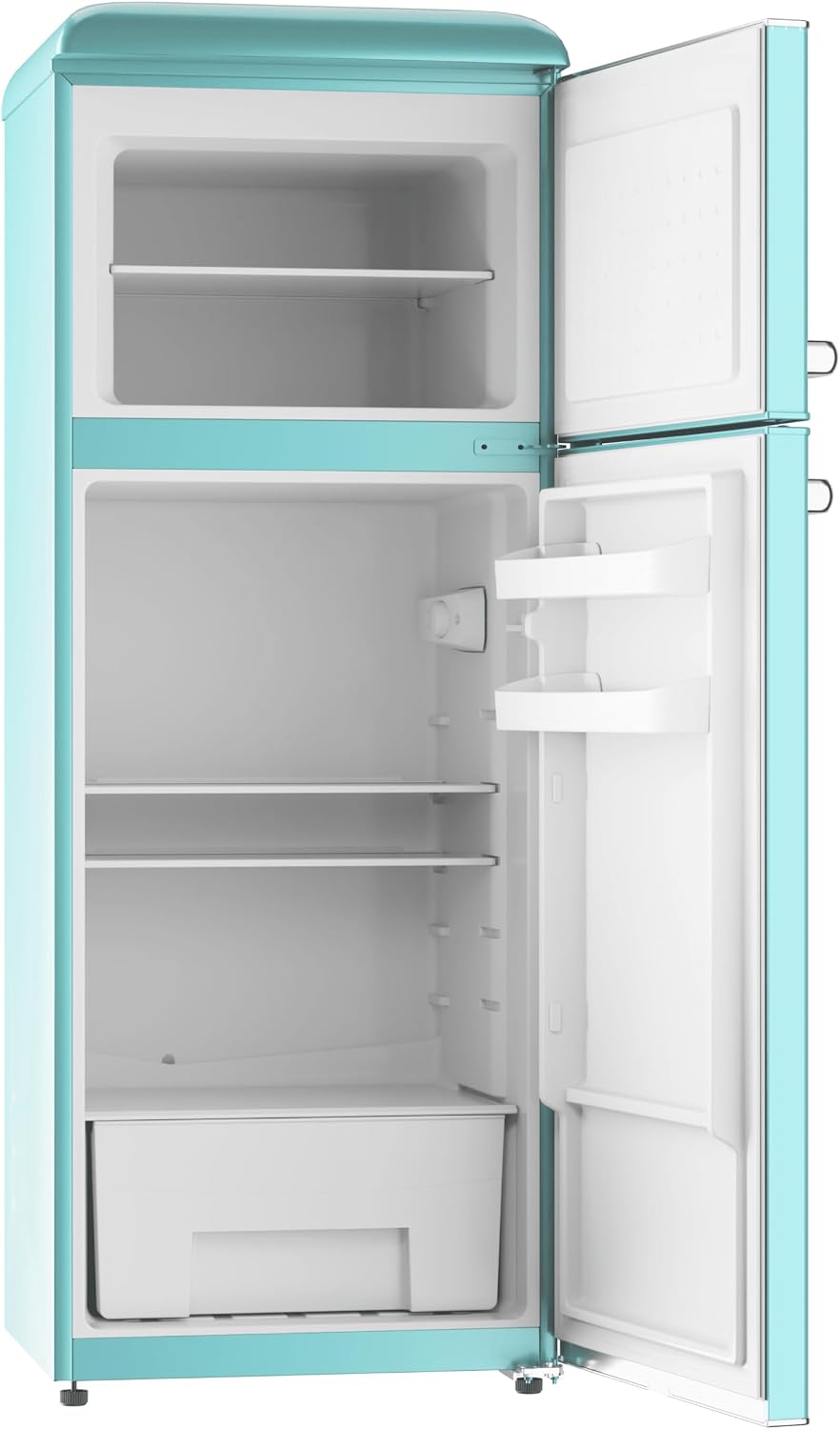 Frigor�fico 2 puertas Evvo F45 Retro Az�l Pastel
