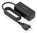 Cargador Sobremesa GaN 100W, 3x USB-C PD3.0 QC4.0 QC5.0, 1x USB-A QC3.0, Negro
