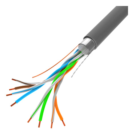 LCF5-10CC-0305-S cable de red Gris 305 m Cat5 F/UTP (FTP)