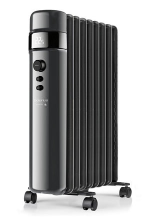 Agadir 2500 Interior Negro 2000 W Radiador de aceite eléctrico