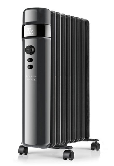 Agadir 2500 Interior Negro 2000 W Radiador de aceite eléctrico