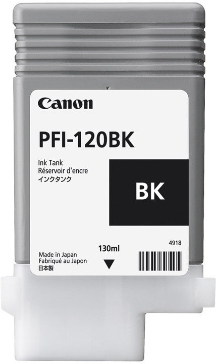 PFI-120BK cartucho de tinta 1 pieza(s) Original Negro