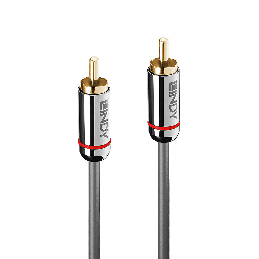 35339 cable de audio 1 m RCA Antracita