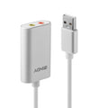42926 convertidor de audio Plata, Blanco