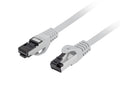 PCF8-10CU-0100-S cable de red Gris 1 m Cat8.1 S/FTP (S-STP)