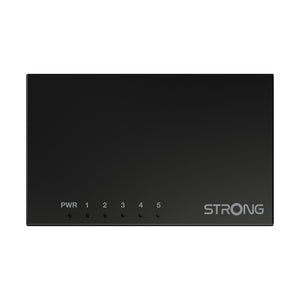 SW5000M switch Gigabit Ethernet (10/100/1000) Negro