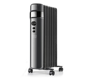 Agadir Öl-Radiator 1500 W Interior Negro Radiador de aceite eléctrico