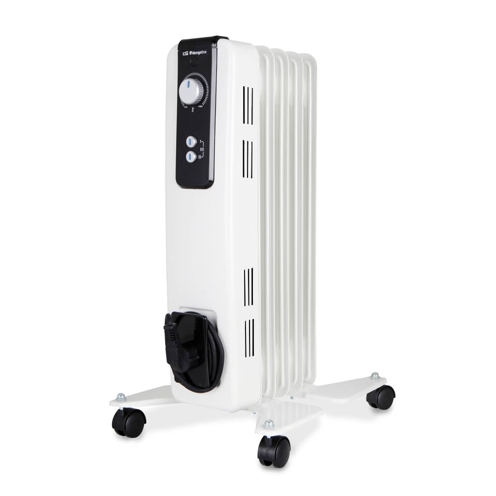 RH 1000 Interior Blanco 1000 W Radiador de aceite eléctrico