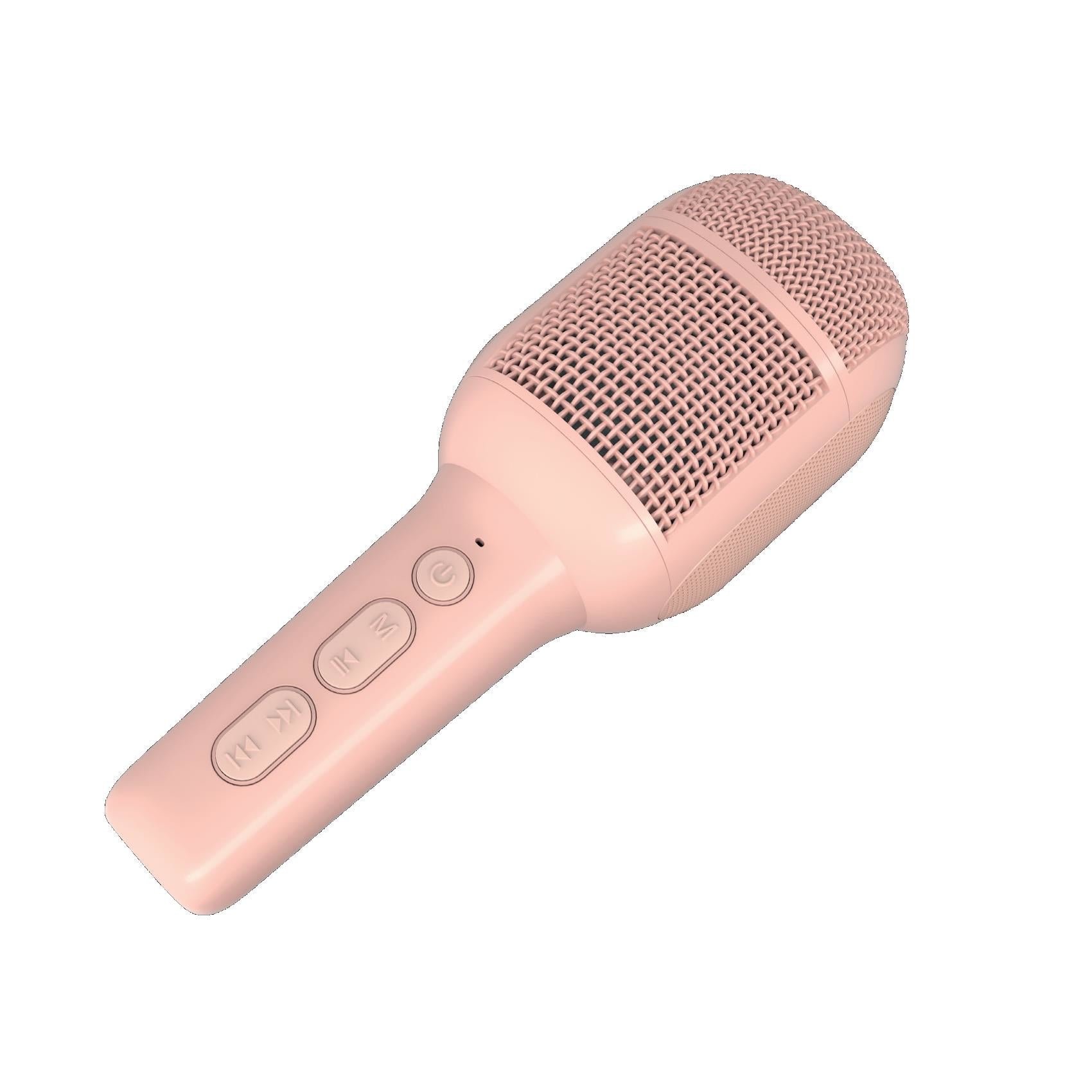 KIDSFESTIVAL2PK micrófono Rosa Micrófono para karaoke