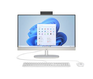 24-cr0094ns Intel® Core i3 i3-1315U 60,5 cm (23.8") 1920 x 1080 Pixeles Pantalla táctil PC todo en uno 8 GB DDR4-SDRAM 512 GB SSD Windows 11 Home Wi-Fi 6 (802.11ax) Blanco