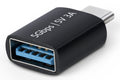 Adaptador USB-C a USB-A - USB Tipo C 5Gbps - Conversor USB Tipo C a USB-A - USB-C Macho a USB-A Hembra - Carcasa de Metal