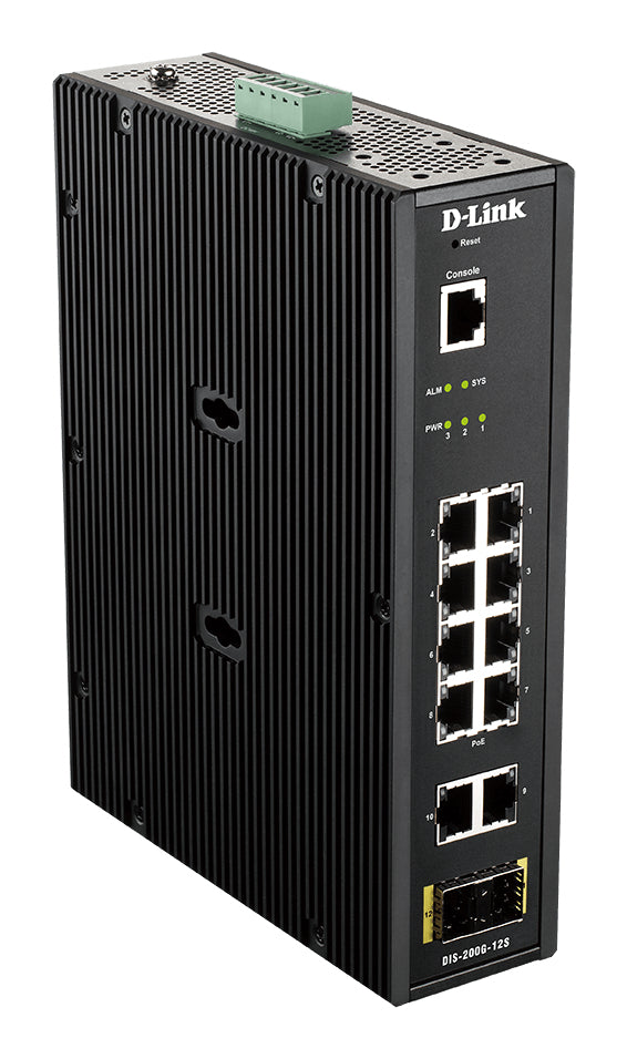 DIS-200G-12S switch Gestionado L2 Gigabit Ethernet (10/100/1000) Negro