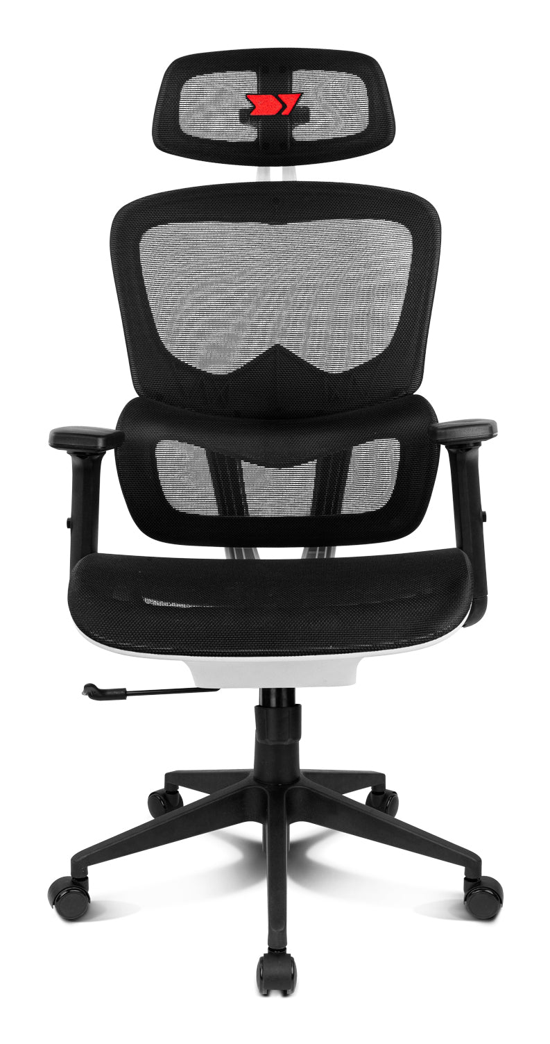 DRAIR200 silla para videojuegos Silla para videojuegos de PC Asiento de malla Negro