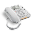 DL380 Teléfono analógico Blanco Identificador de llamadas