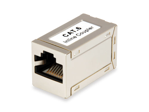 121179 cambiador de género para cable RJ-45 Plata