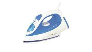 PLANCHA DE VAPOR NVR-3584 P 2000W Plancha a vapor Suela de acero inoxidable Azul, Blanco