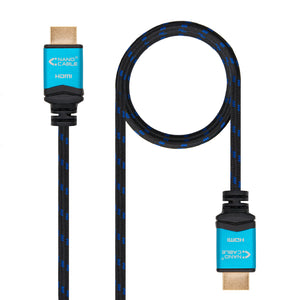 Cable HDMI V2.0 4K@60GHz 18 Gbps A/M-A/M, negro, 10.0 m.