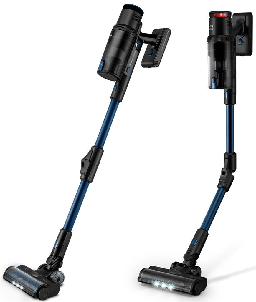 Inspire U7 Digital PRO Aspiradora escoba 2 en 1 Batería Secar Sin bolsa 0,6 L 500 W Negro, Azul 2 Ah
