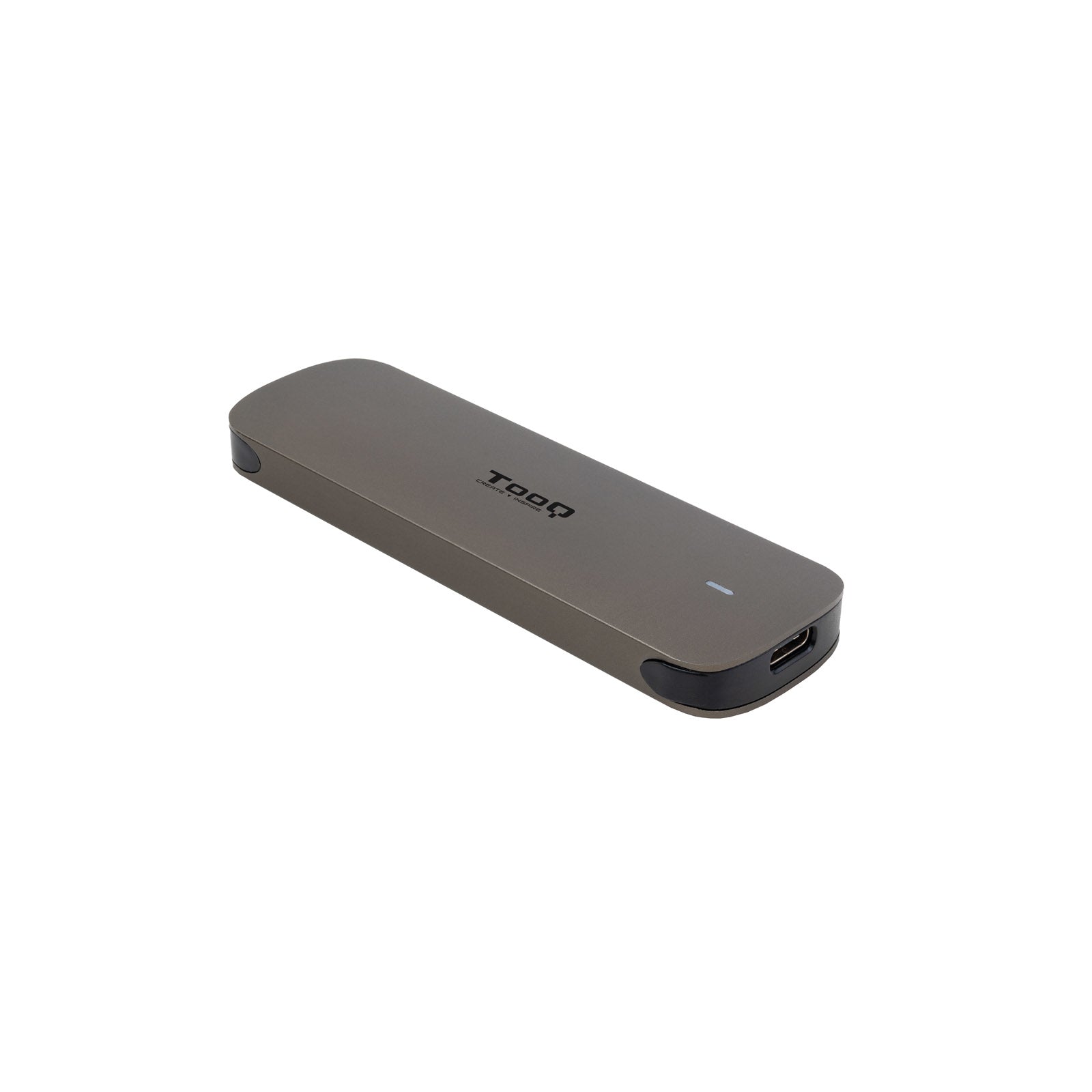 Caja Externa para SSD M.2 NGFF, Marrón