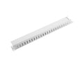 AK-1201-S accesorio de bastidor Panel de gestión de cables