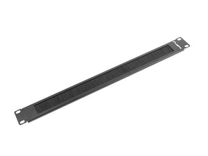 AK-1101-B accesorio de bastidor Panel pasacables con cepillo