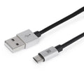 Premium MTPMUS241 cable USB 1 m USB 2.0 USB A Micro-USB B Plata