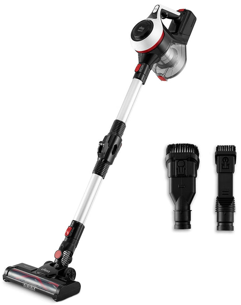 Inspire U3 Digital 2-in-1 stick vacuum Corriente alterna Secar Sin bolsa 0,8 L 130 W Negro, Rojo, Blanco 2 Ah