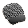 9653401 alfombrilla para ratón Negro, Blanco