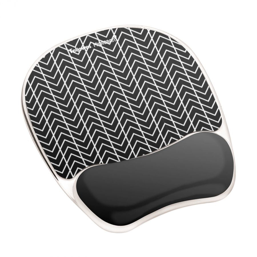 9653401 alfombrilla para ratón Negro, Blanco