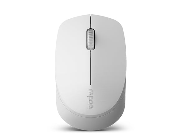 M100 Silent ratón Oficina Ambidextro RF Wireless + Bluetooth Óptico 1300 DPI