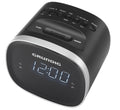 SCN230 radio Reloj Digital Negro
