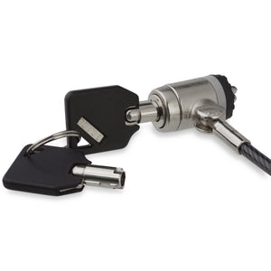 Candado con Cable para Portátil - con Traba de Ranura (Tipo K) - con Llave