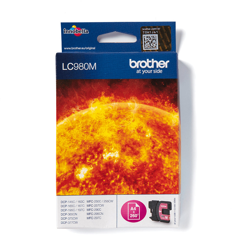 LC980M cartucho de tinta 1 pieza(s) Original Magenta