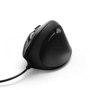 Ratón EMC-500 con cable, ratón ergonómico, hasta 1800 ppp, 6 botones, color Negro