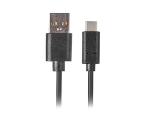 CA-USBO-20CU-0010-BK cable USB USB 2.0 1 m USB A USB C Negro